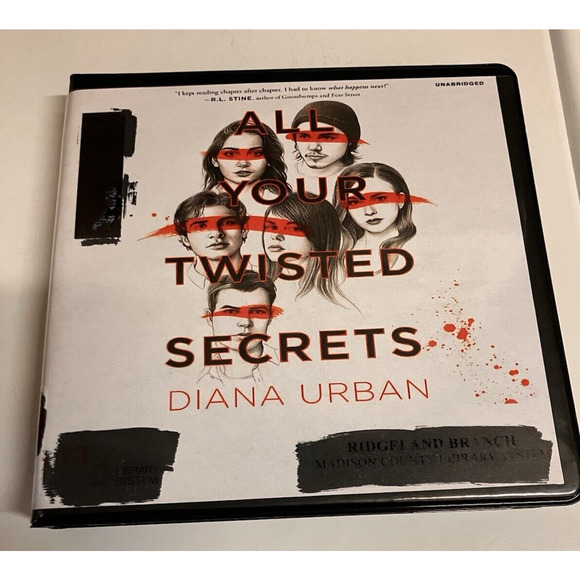 All Your Twisted Secrets - AUDIOBOOK CDs By Urban, Diana - VERY GOOD Ex-Library - Picture 1 of 4